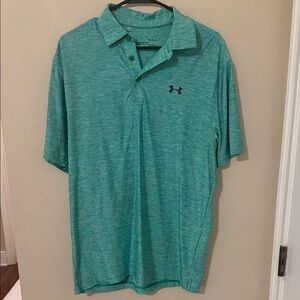 Under Armour Men's Teal Polo Shirt
